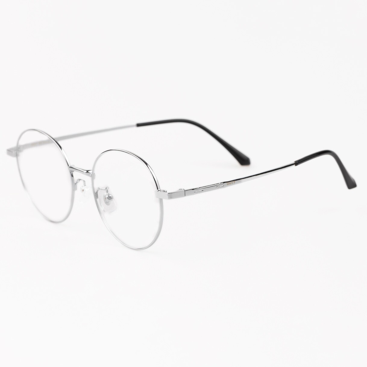 ÓCULOS DE GRAU REDONDO UNISSEX | PRATA