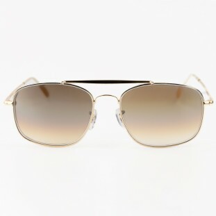 ÓCULOS DE SOL AVIADOR MASCULINO| DOURADO 