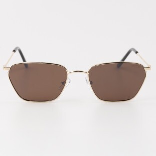 ÓCULOS DE SOL FEMININO | DOURADO