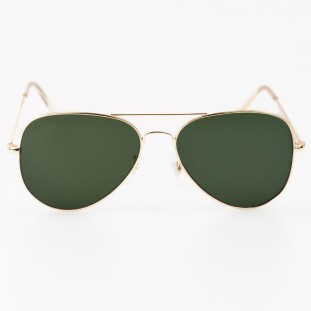 ÓCULOS DE SOL AVIADOR CLÁSSICO | DOURADO 