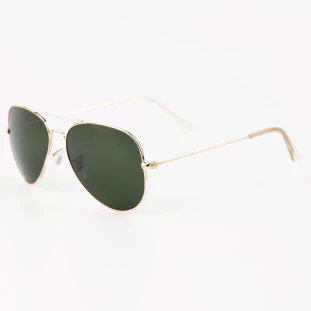 ÓCULOS DE SOL AVIADOR CLÁSSICO | DOURADO 