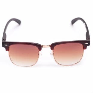 ÓCULOS DE SOL CLUBMASTER CLÁSSICO | MARROM